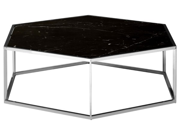 Chimes - Regency Silver Hexagonal Coffee Table