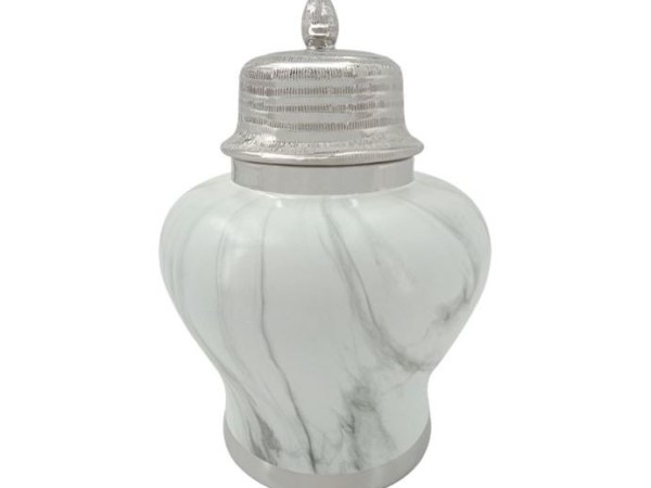 Chimes - Marble Effect Ginger Jar - Small