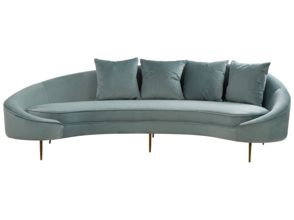 CHIMES - Sofia 4 Seat Light Blue Sofa